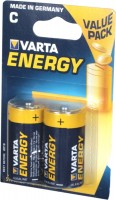 Фото - Акумулятор / батарейка Varta Energy 2xC 