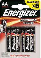 Фото - Акумулятор / батарейка Energizer Power  6xAA