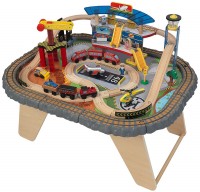 Фото - Автотрек / залізниця KidKraft Transportation Station Train Set and Table 17564 