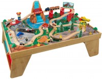 Фото - Автотрек / залізниця KidKraft Waterfall Station Train Set and Table 18001 