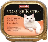 Zdjęcia - Karma dla kotów Animonda Adult Vom Feinsten Turkey/Salmon  32 pcs