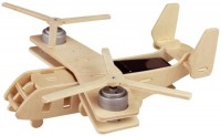 Zdjęcia - Puzzle 3D Robotime Aircraft V22 