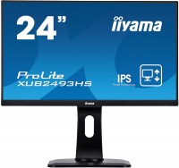 Фото - Монітор Iiyama ProLite XUB2493HS-B1 24 "  чорний