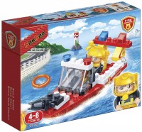 Klocki BanBao Fire Rescue Boat 7119 