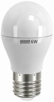 Zdjęcia - Żarówka Gauss LED ELEMENTARY G45 6W 2700K E27 53216T 3pcs 