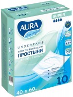 Фото - Підгузки Aura Underpads 40x60 / 10 pcs 