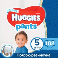 Zdjęcia - Pielucha Huggies Pants Boy 5 / 102 pcs 