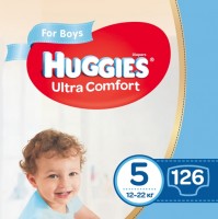 Zdjęcia - Pielucha Huggies Ultra Comfort Boy 5 / 126 pcs 