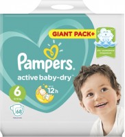 Фото - Підгузки Pampers Active Baby-Dry 6 / 68 pcs 