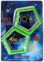 Zdjęcia - Klocki Magnikon Pentagon 4 Pieces MK-4-5U