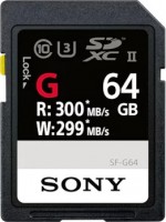 Фото - Карта пам'яті Sony SD SF-G Series 64 ГБ