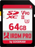 Фото - Карта пам'яті GOODRAM SD IRDM Pro V90 UHS II U3 64 ГБ