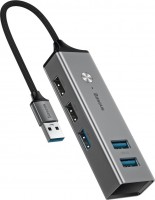 Czytnik kart pamięci / hub USB BASEUS USB-A to 3xUSB 3.0 and 2xUSB 2.0 