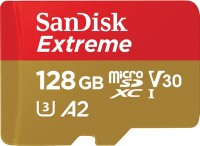 Zdjęcia - Karta pamięci SanDisk Extreme V30 A2 microSDXC UHS-I U3 128 GB