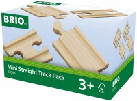 Автотрек / залізниця BRIO Mini Straight Track Pack 33393 