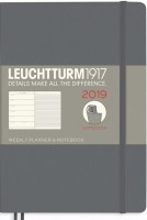 Фото - Щоденник Leuchtturm1917 Weekly Planner Notebook Soft Anthracite 