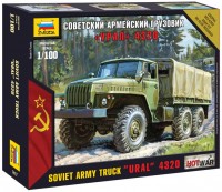 Zdjęcia - Model do sklejania (modelarstwo) Zvezda Soviet Army Truck URAL 4320 (1:100) 