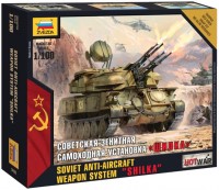 Фото - Збірна модель Zvezda Soviet Anti-Aircraft Weapon System SHILKA (1:100) 