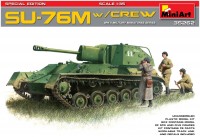Збірна модель MiniArt SU-76M w/Crew (1:35) 