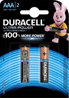 Фото - Акумулятор / батарейка Duracell  2xAAA Ultra Power MX2400