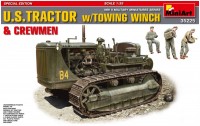 Model do sklejania (modelarstwo) MiniArt U.S. Tractor w/Towing Winch and Crew (1:35) 
