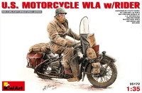 Zdjęcia - Model do sklejania (modelarstwo) MiniArt U.S. Motorcycle WLA w/Rider (1:35) 