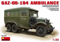 Фото - Збірна модель MiniArt GAZ-05-194 Ambulance (1:35) 