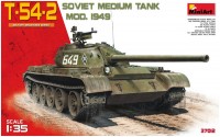 Zdjęcia - Model do sklejania (modelarstwo) MiniArt T-54-2 Soviet Medium Tank Mod. 1949 (1:35) 