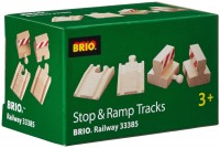 Автотрек / залізниця BRIO Stop and Ramp Tracks 33385 