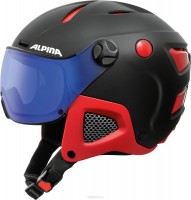 Zdjęcia - Kask narciarski Alpina Attelas Visor 