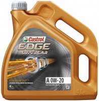 Фото - Моторне мастило Castrol Edge Supercar A 0W-20 4 л