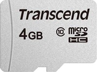 Zdjęcia - Karta pamięci Transcend microSD 300S 4 GB
