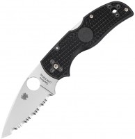 Фото - Ніж / мультитул Spyderco Native 5 Serrated FRN 