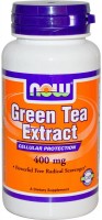 Zdjęcia - Spalacz tłuszczu Now Green Tea Extract 400 mg 100 szt.