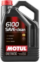 Фото - Моторне мастило Motul 6100 Save-Clean 5W-30 5 л