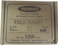Фото - Кулі й патрони Luman Field Target 4.5 mm 0.55 g 1250 pcs 