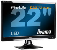 Фото - Монітор Iiyama ProLite E2273HDS 22 "  чорний