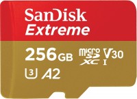 Zdjęcia - Karta pamięci SanDisk Extreme V30 A2 microSDXC UHS-I U3 256 GB
