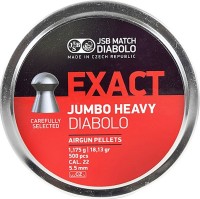 Zdjęcia - Pocisk i nabój JSB Exact Jumbo Heavy 5.5 mm 1.175 g 500 pcs 
