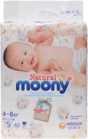 Фото - Підгузки Moony Natural Diapers S / 60 pcs 