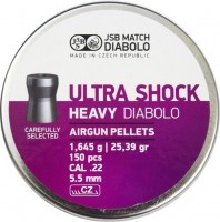 Zdjęcia - Pocisk i nabój JSB Heavy Ultra Shock 5.5 mm 1.645 g 150 pcs 