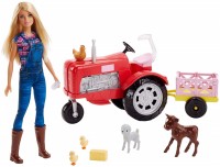 Lalka Barbie Farmer and Tractor FRM18 