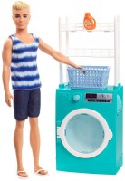 Lalka Barbie Ken Laundry Room FYK52 