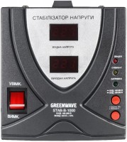 Zdjęcia - Stabilizator napięcia Greenwave STAB-B-1000 1 kVA / 800 W