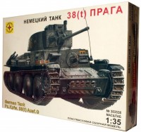 Фото - Збірна модель Modelist German Tank Pz.Kpfw.38(t) Ausf.G (1:35) 