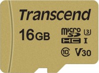 Карта пам'яті Transcend microSD 500S 16 ГБ