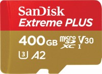 Фото - Карта пам'яті SanDisk Extreme Plus V30 A2 microSDXC UHS-I U3 400 ГБ