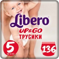 Фото - Підгузки Libero Up and Go 5 / 136 pcs 