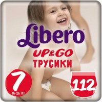 Zdjęcia - Pielucha Libero Up and Go 7 / 112 pcs 