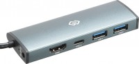 Фото - Кардридер / USB-хаб Digma HUB-2U3.0CAU-UC 